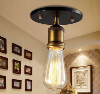 loft vintage ceiling light e27 iron rh ceiling lights edison lamp american style for coffee bar restaurant kitchen lights