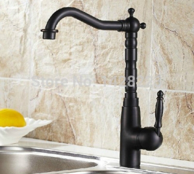 luxury oil rubbed bronze and cold water kitchen sink faucet single lever one hole kitchen bathroom mixer tap