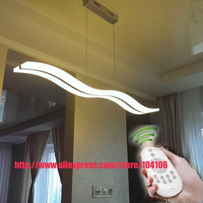 modern led pendant lights acrylic led suspension light lamp for living room dinning room new singular pendant light 110v 220v