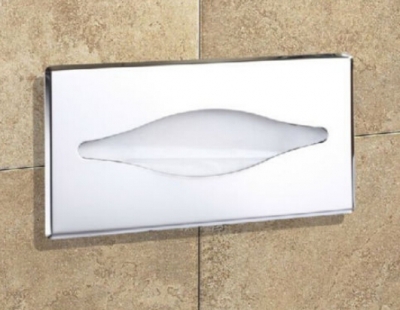 modern new chrome brass bathroom inwall toilet paper holder paper box [toilet-paper-holder-8118]
