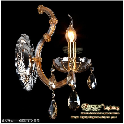 one light crystal wall sconce light maria theresa lighting fixtures s38-b1 w120mm h350mm [wall-lamp-8655]