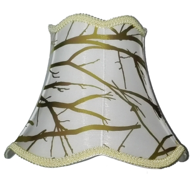 simple and fashionable rice white abstract pattern e27 desk lamp shade, textile fabrics