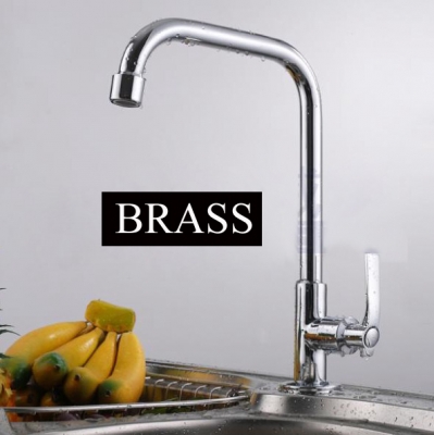 ! single cold high kitchen brass mixer faucet, promotion product!