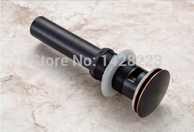 whole and retail oil rubbed bronze bathroom basin sink drain pop up waste vanity with overflow [pop-up-drain-7272]