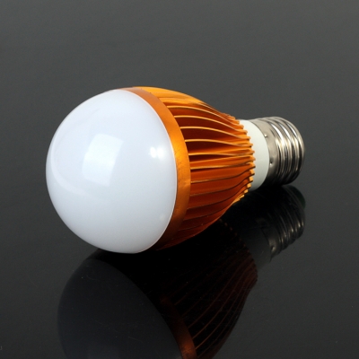 10pcs/lots led light lamp bulb e27 5w 220v/110v 450lm warm white/white golden shell lamps for home [led-bulb-4521]