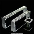 1piece square gems glass crystal handlesfor cabinets drawer cupboard pulls bar (c.c.:128mm,length:135mm) fee