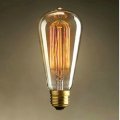 2pcs st64 40w edison light bulb lamp filament retro vintage industrial incandescent light
