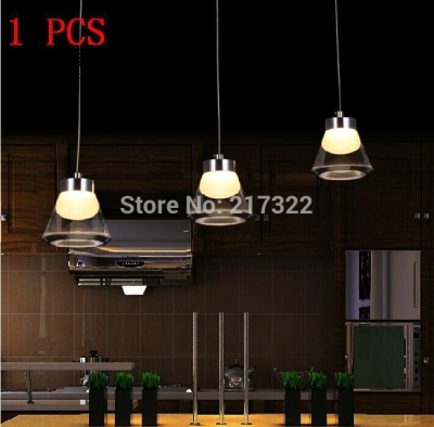 3pcs led small modern mini contemporary chandelier ceiling light fixture lamp droplight ceiling light [modern-droplight-5230]