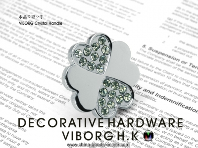 (4 pieces/lot) viborg k9 glass crystal knobs drawer pulls & cabinet handles &drawer knobs, sa-955-pss [Door knobs|pulls-1250]