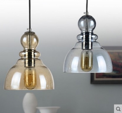 40w retro loft style edison pendant light with glass lampshade,lamparas industrial vintage [loft-pendant-light-6228]