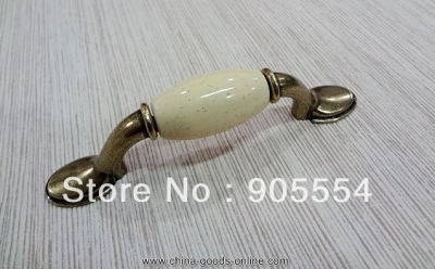 76mm ceramics cabinet handle pull handle [Door knobs|pulls-553]
