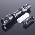 brand outdoor led flashlight led light linternas torch zoom lamp light 2000 lumen zoomable xm-l q5