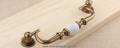 crack ceramics cabinet wardrobe cupboard knob drawer door pulls handles 160mm 6.30