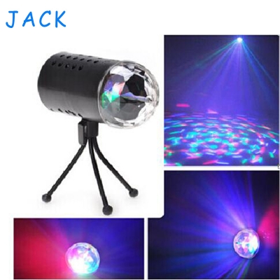 eu/us plug new rgb 3w crystal magic ball laser stage lighting for party disco dj bar bulb lighting show [led-stage-light-435]