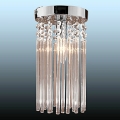 lustre led modern crystal ceiling lamp lights with 1 light for living room bedroom hallway lighting