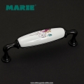 marie hardware kitchen furniture drawer ceramic knobs,vintage dresser knob handle,ceramic handle drawer pull-j09-014-96mm