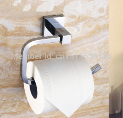 modern chrome brass wall mounted bathroom toilet paper holder tissue holder [toilet-paper-holder-8164]