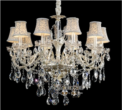 new elegant crystal chandelier with 10 lights md8711-l10 [crystal-chandelier-zinc-alloy-2354]