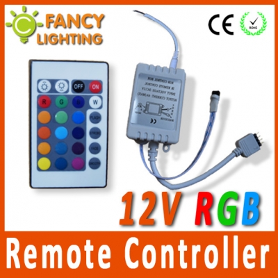 sell rgb led strip controller for 12v smd3528/5050/3014/5730/2835 led strip light rgb remote controller [12v-led-strips-893]