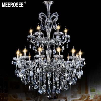 whole price light blue maria theresa large crystal chandelier light crystal lighting fitting lustres pendentes 18 lamps [crystal-chandelier-maria-theresa-2248]
