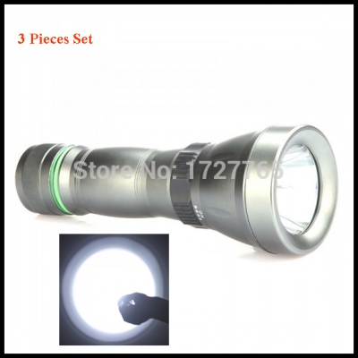 2000 lm diving flashlight 26650 ultra bright t6 led underwater hunting scuba diving light