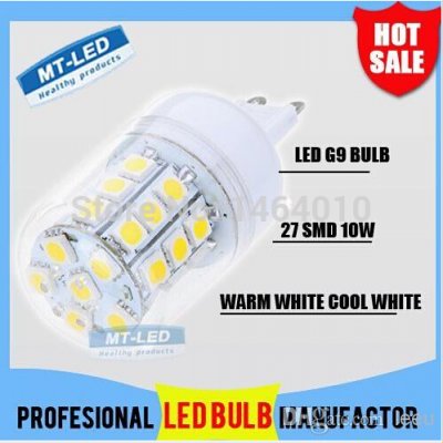 30pcs high power led corn bulb smd 5050 7w 110-240v g9 e27 e14 led lamp 360 beam angle led light lighting [5050-smd-ic-corn-series-762]
