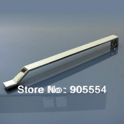 400mm chrome color 2pcs/lot 304 stainless steel glass door handle bathroom handle [home-gt-store-home-gt-products-gt-glass-door-amp-bathroom-glass-]