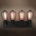american style loft edison retro industrial vintage wall lamp light with 4 lights, wall sconce