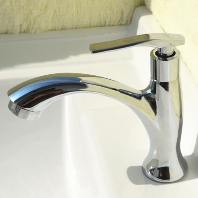 brand new 2014 new arrival single cold water bathroom basin faucet, torneira banheiro