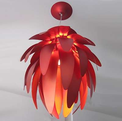 bulb european style creative white/red pitaya pendant light modern lighting