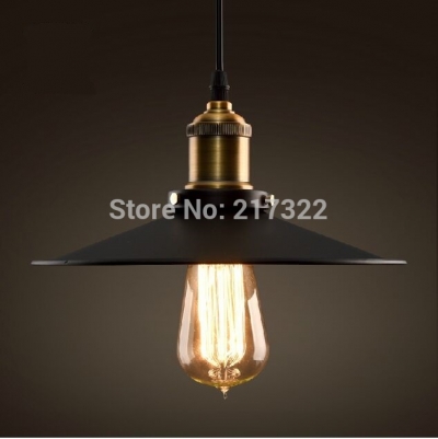 edison vintage pendant light old style rustic iron cage hanging ceiling lamp light st64 bulb [vinatge-droplight-5173]