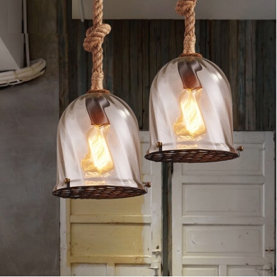 hemp rope loft style edison industrial vintage pendant lights fixtures for bar dining room glass hanging lamp lamparas colgantes [edison-loft-pendant-lights-1711]