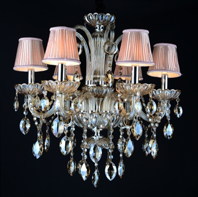 luxury crystal chandeliers 6/8 heads for bedroom living room chandeliers crystal modern crystal chandeliers lustres [6-8-10-arm-lights-357]