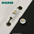 marie hardware kitchen furniture drawer ceramic knobs,vintage dresser knob handle,ceramic handle drawer pull-12-011-128mm