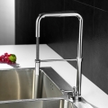 new kitchen cozinha chrome single lever single hole swivel and cold kitchen faucet mixer torneira lt-801d