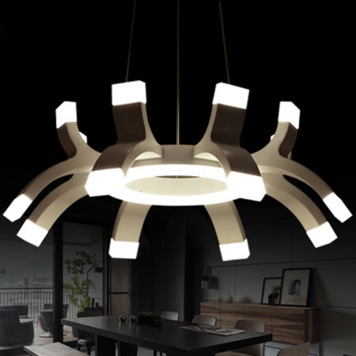 personality modern led pendant lights lamp for living dining room restaurant ac 85-265v lustres de sala lighting light fixtures [modern-pendant-light-7581]