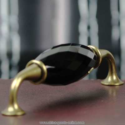 128mm luxury black crystal wine cabinet handles bronze cupboard pull antique zinc dresser drawer wardrobe funrinture handles [Door knobs|pulls-902]