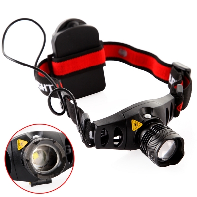 160 lumen cree q5 led headlight headlamp head lamp light 4 modes zoomable zoom in/out drop