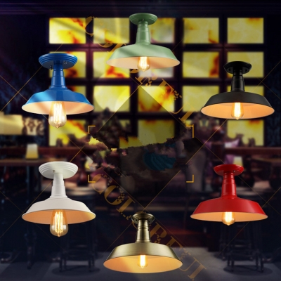 2015 simple vintage ceiling lights european restaurant iron ceiling lights 7 colors model new54