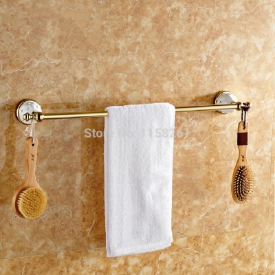(60cm)single towel bar,towel holder,solid brass made,gold finished,bath products,bathroom accessories 5210 [towel-bar-8332]