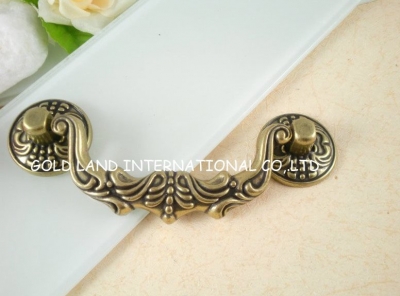 96mm bronze-colored zinc alloy wardrobe handle drawe handle [home-gt-store-home-gt-products-gt-kdl-zinc-alloy-antique-knobs-a]