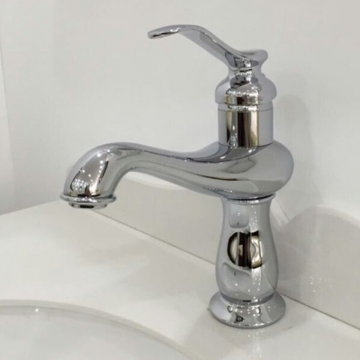 brass chrome and cold basin faucet basin mixers and taps deck mounted wash water basin tap xkw-3202 [chrome-bathroom-faucet-1735]