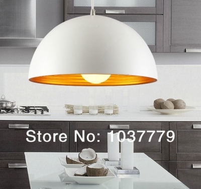 d30cm half round ball shape e27 lamp fitting iron pendant lamp [iron-shade-pendant-lamp-4014]