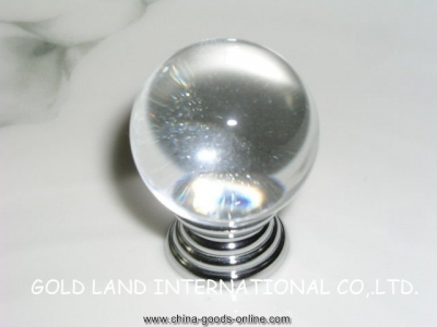 d30mm k9 crystal glass knob/glossy crystal glass cabinet knobs [Door knobs|pulls-1030]