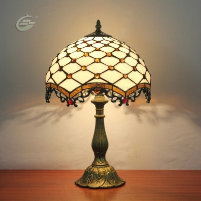 european fashion creative table lamp contracted beads series sitting room desk lamp ysltb3-14 [glass-lamp-1316]