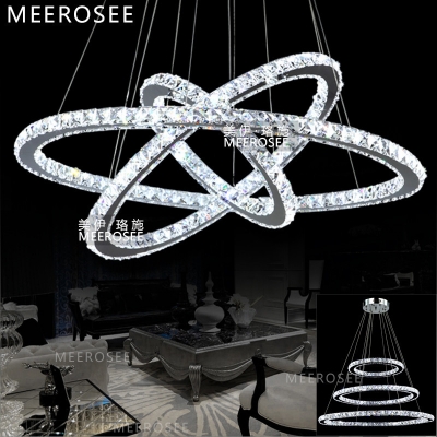 led crystal ring pendant light led ring suspension pendant lamp fast and [led-pendant-light-5338]