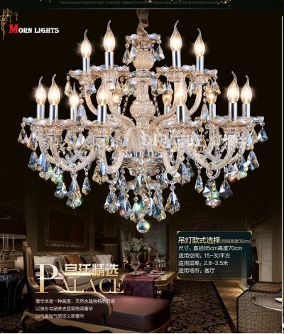 modern chandelier lighting top k9 crystal chandeliers bedroom lamp dining room crystal lamp crystal chandelier light [12-15-18-arm-lights-29]