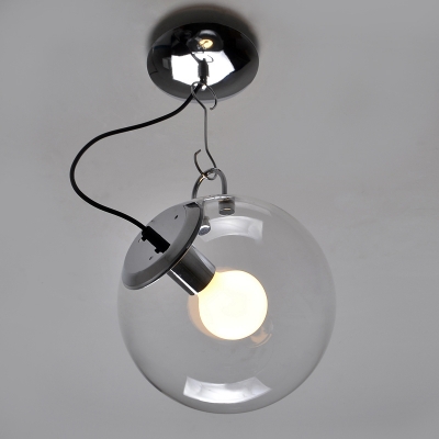 modern pendant light special design glass bubble corridor lights e27 light fixture with 220v incandescent g80 bulb [pendant-light-3531]