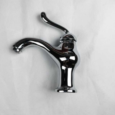 polished chrome and antique brass faucet bathroom teapot shape design basin mixer deck mounted water tap
