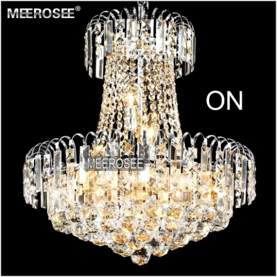 prompt royal empire golden crystal chandelier light french crystal ceiling pendant lights [pendant-light-7239]